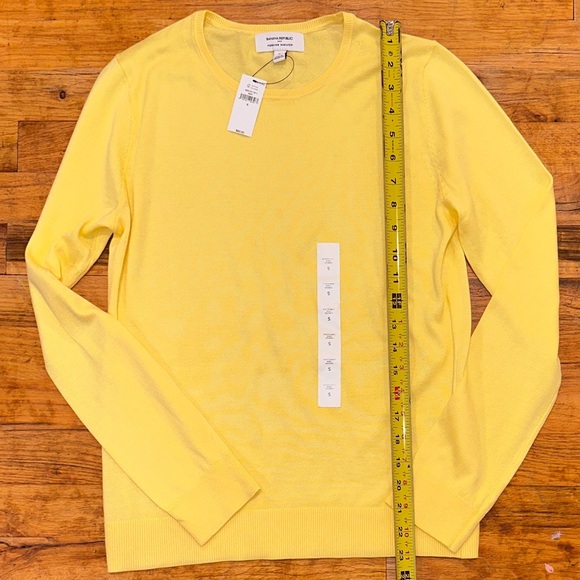NWT Banana Republic Yellow Women's Sweater - Picture 6 of 12